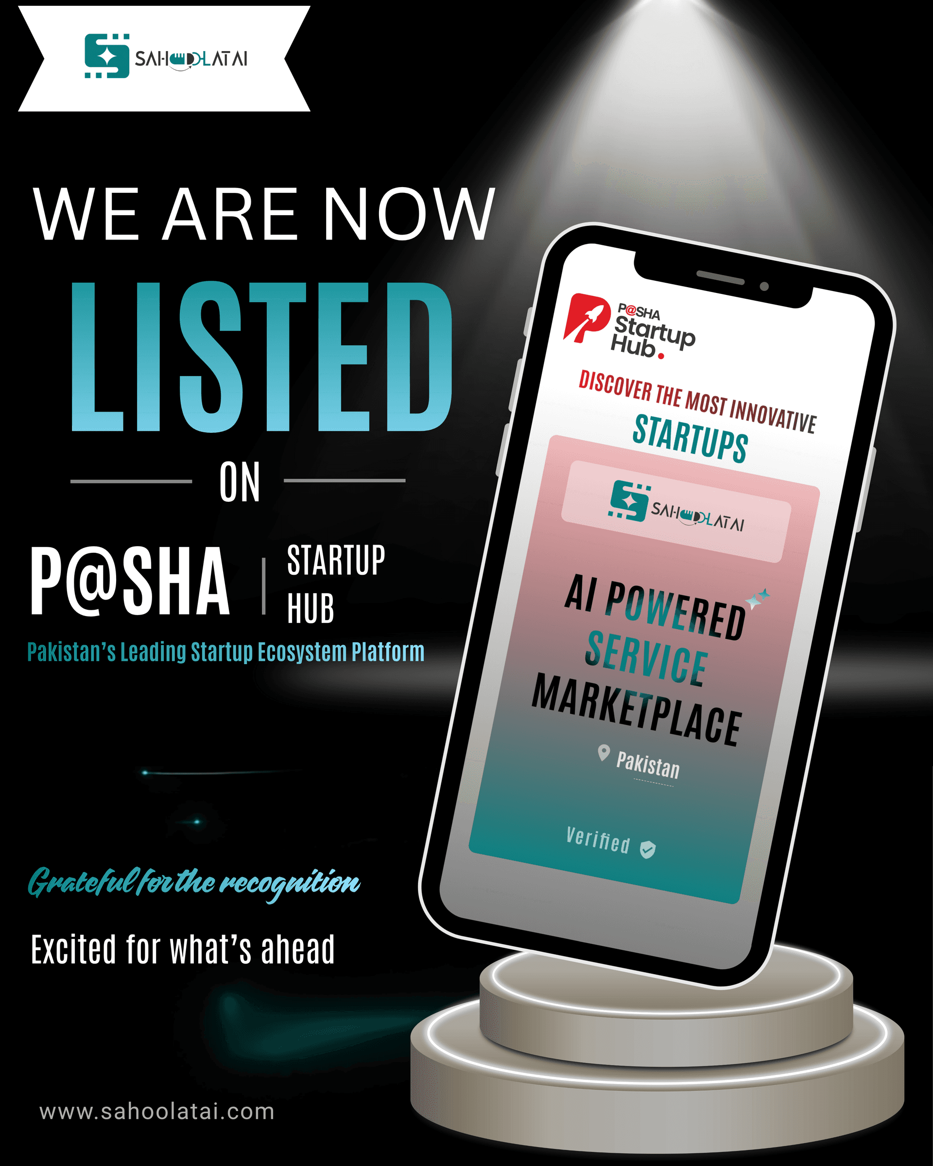 Sahoolat AI officially listed on the P@SHA Startup Hub